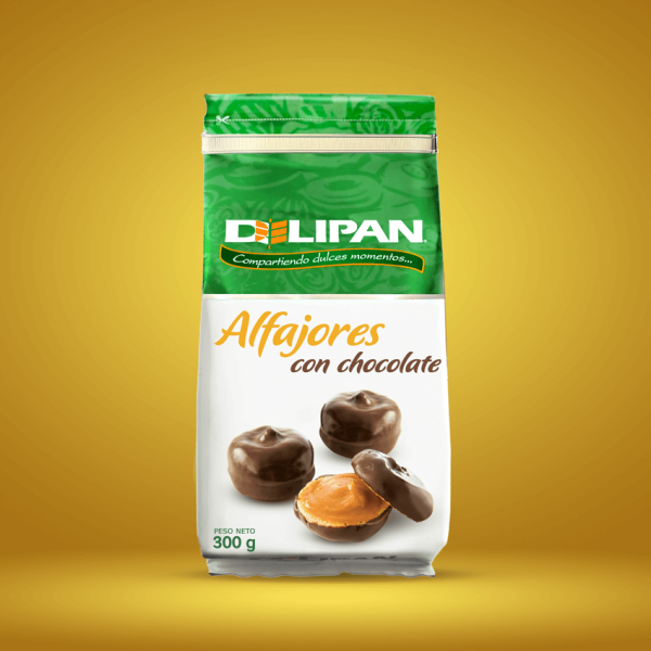 Alfajores con Chocolate - Delipan