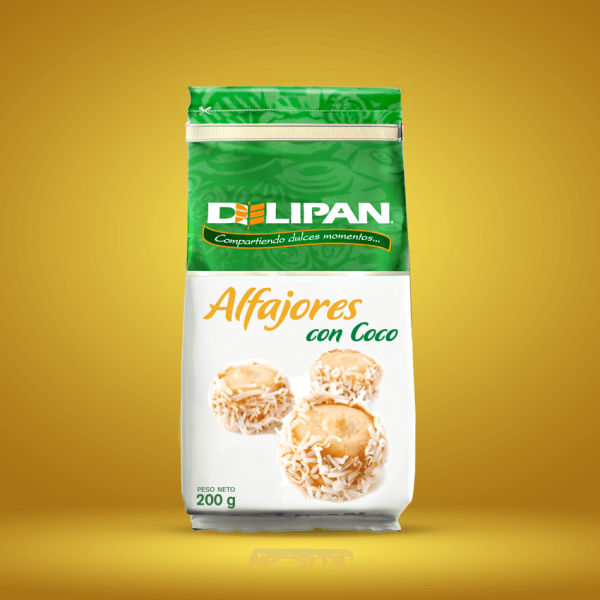 Alfajores con Coco - Delipan