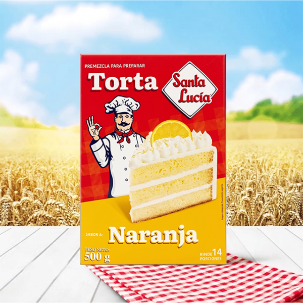 Premezcla Torta sabor a Naranja (500gr)